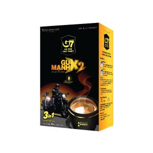 Cà phê G7 – Gu mạnh X2 ( 3in1) Trung Nguyên Hộp 12 gói x 25gr (Sao chép)